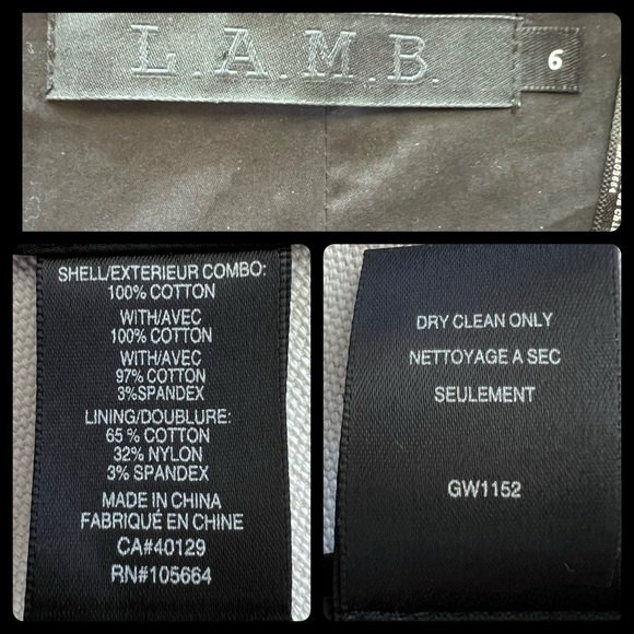 NWOT-L.A.M.B.- Floral Circle Skirt-6 - Picture 13 of 13